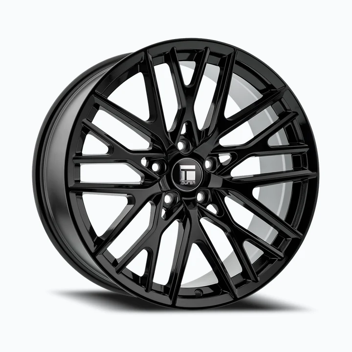 TOUREN TR91 3291 GLOSS BLACK 18x8 5x114.3 wheel available from Titan Tire & Wheels