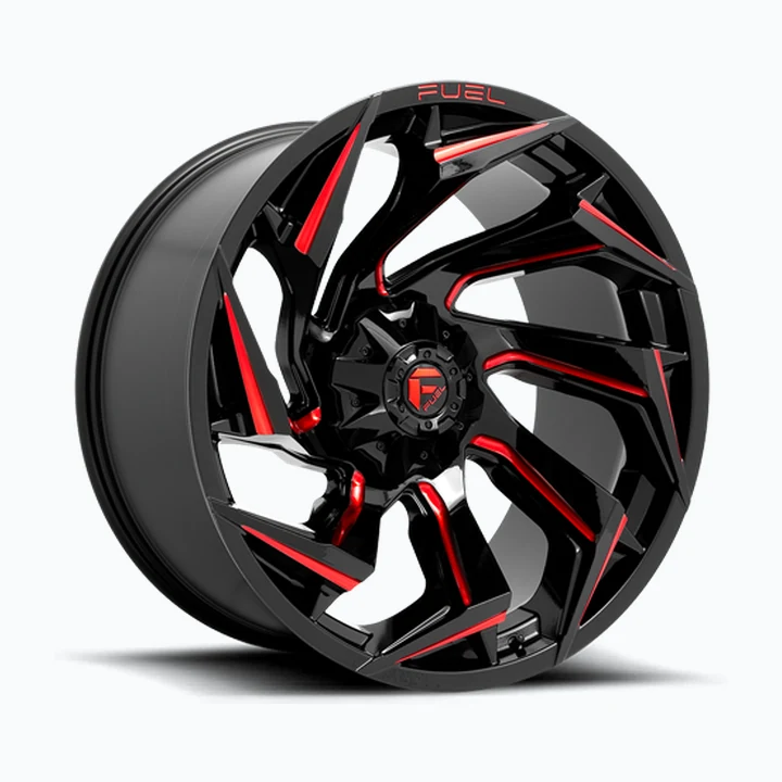Fuel REACTION D755 20X10 6X135/6X139.7 (-18) wheel available from Titan Tire & Wheels