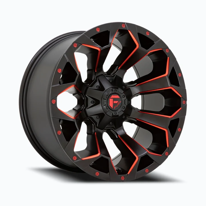 Fuel ASSAULT D787 20X10 6X135/6X139.7 (-22) wheel available from Titan Tire & Wheels