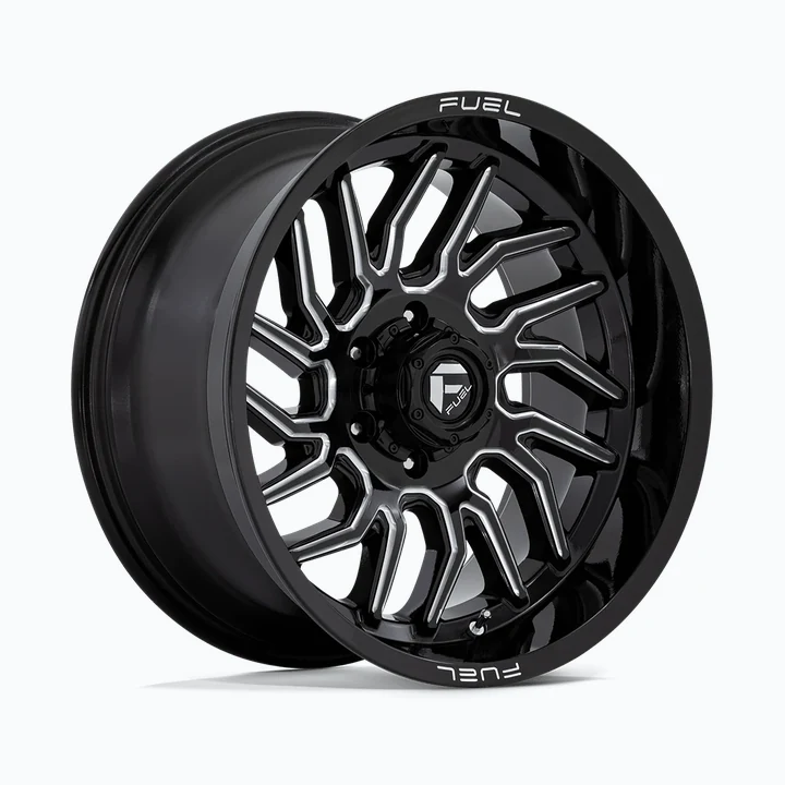 Fuel HURRICANE Off-Road D807 20X10 6X139.7 (-18) wheel available from Titan Tire & Wheels