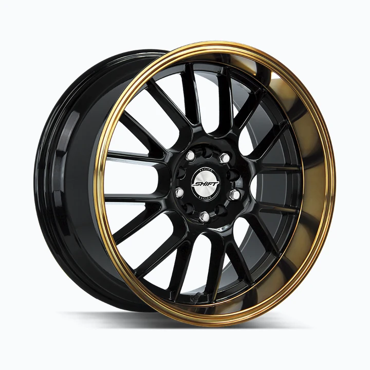 Shift Crank Black Bronze Lip 18x8.5 5x100 5x114.3 (+30) wheel available from Titan Tire & Wheels