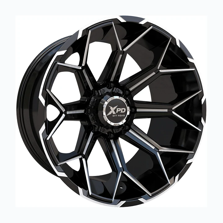 XPD-704 Pakami GBM 20×10 6×135 6x139.7 -24 wheel available from Titan Tire & Wheels