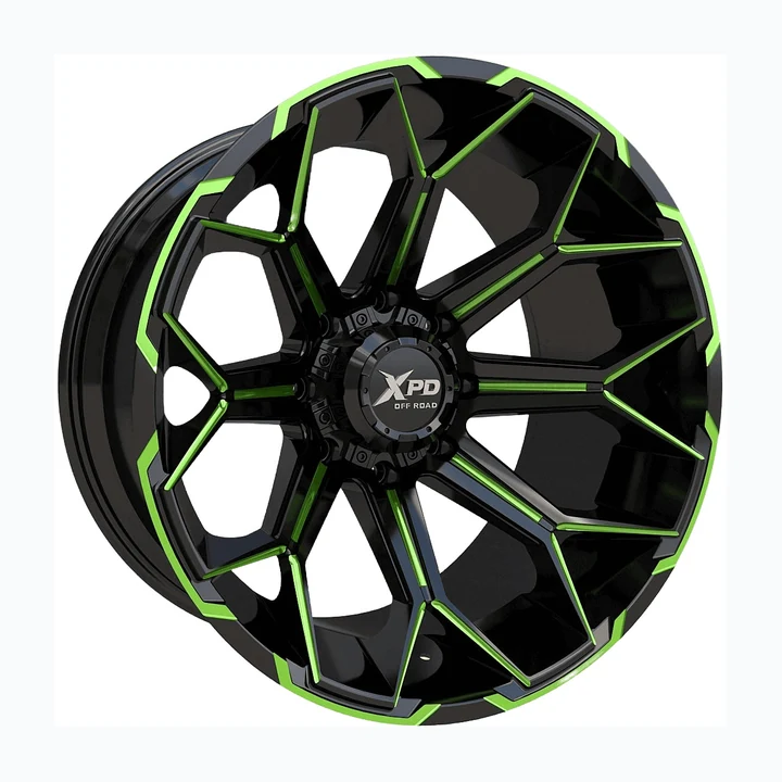 XPD-704 Pakami GBMG 20×10 6×135 6x139.7 -24 wheel available from Titan Tire & Wheels