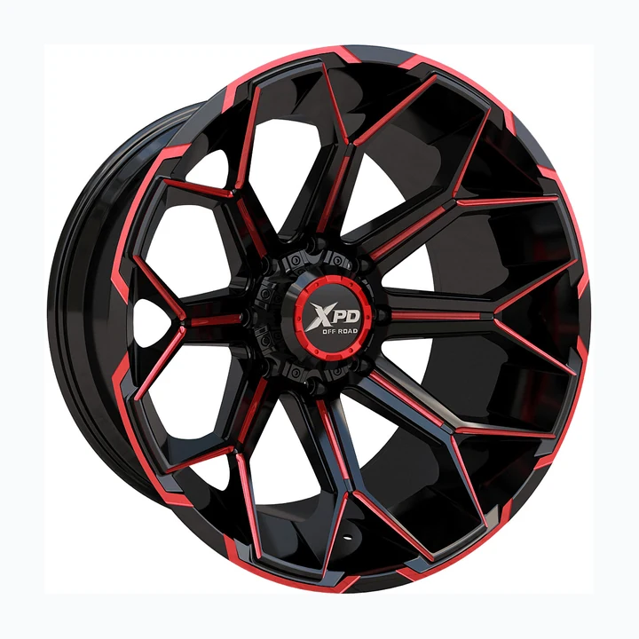 XPD-704 Pakami GBMR 20×10 6×135 6x139.7 -24 wheel available from Titan Tire & Wheels