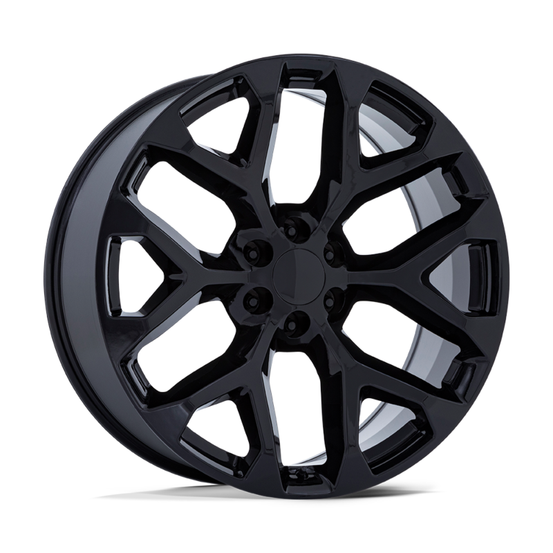 wheels:Replicas Performance PR177 22X9 6X139.7 78 +24 GLOSS BLACK