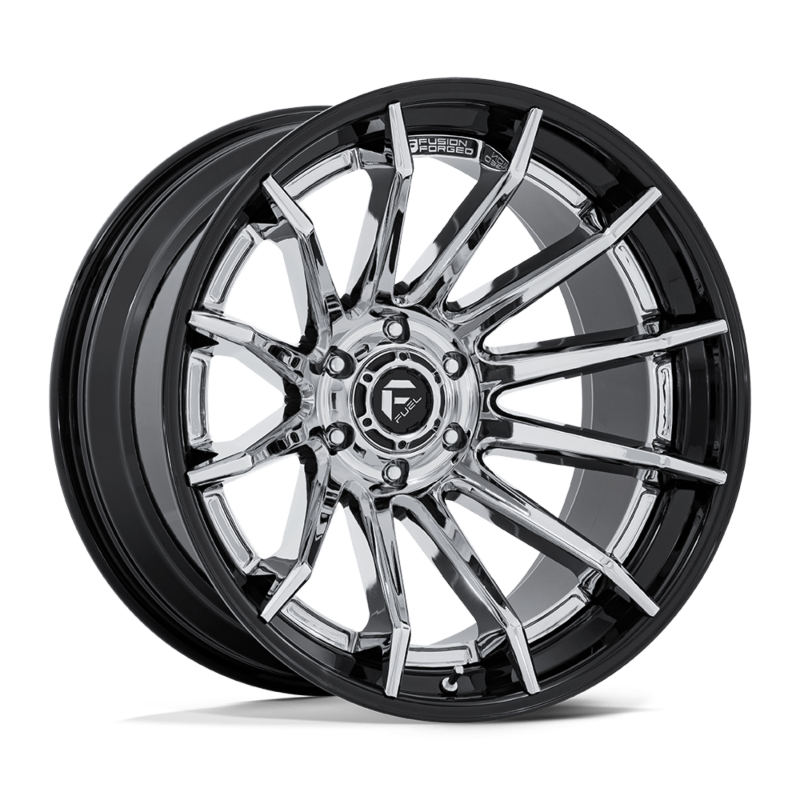 wheels:Fuel 1PC BURN 22X12 5X127 5X5 71 -44 CHR G-BLK