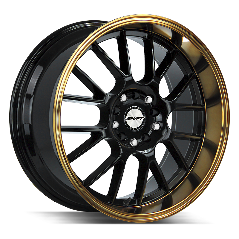 Shift Crank Black Bronze Lip 18x8.5 5x100 5x114.3 (+30)