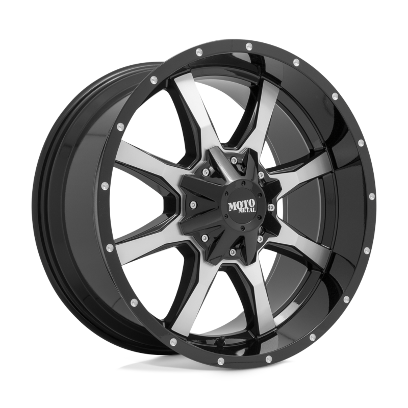 wheels:	Moto Metal MO970 17X9 5X127, 5X139.7 5X5.0/5.5 MCH G-BLK -12MM