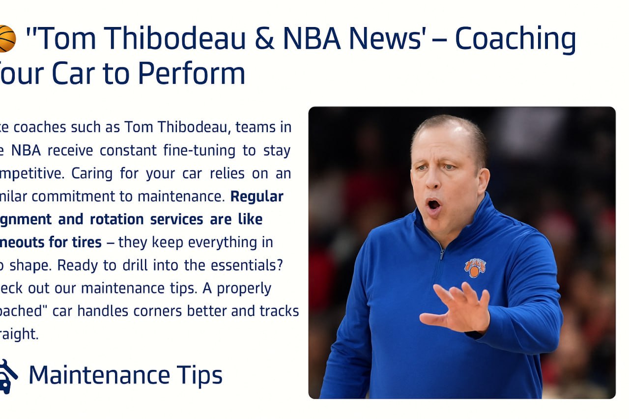 Basketball coach with car